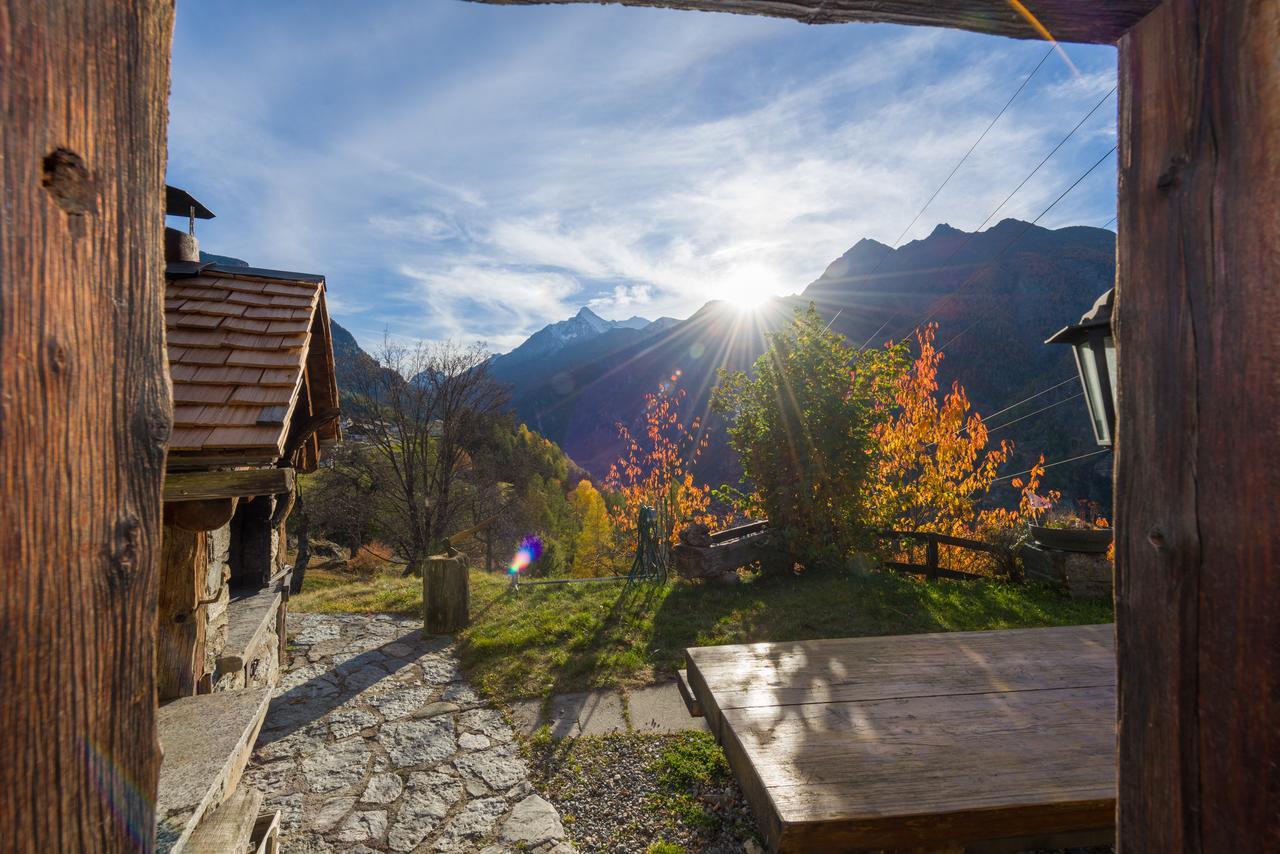 Korn-Stadel Arida Prata "Natur Pur" Grächen Exterior foto